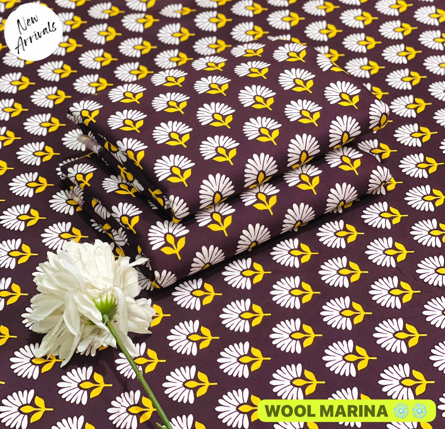 Polo Wool Floral Prints