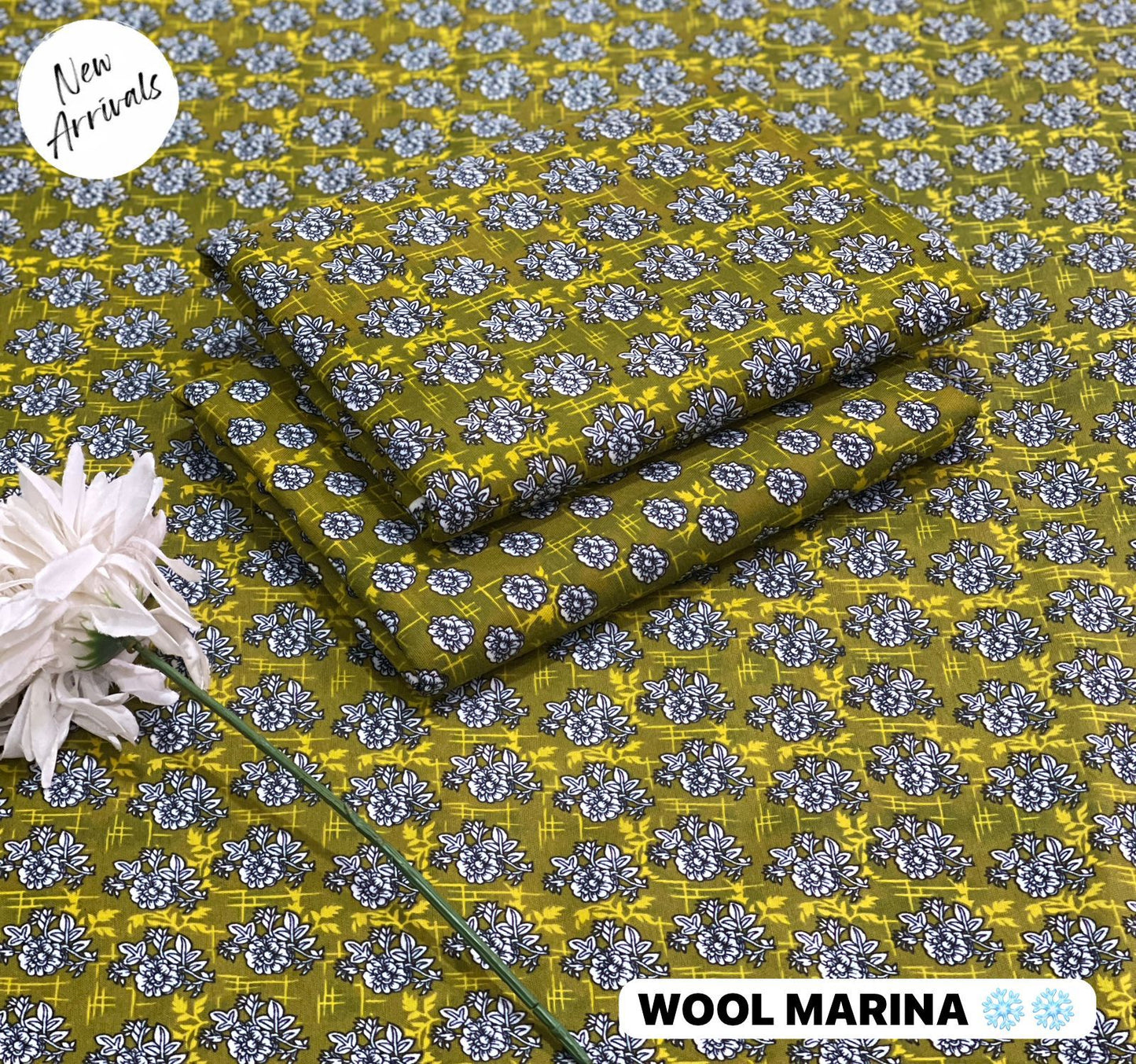 Polo Wool Floral Prints